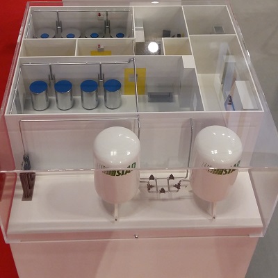 modello plastico laboratorio cryobanca